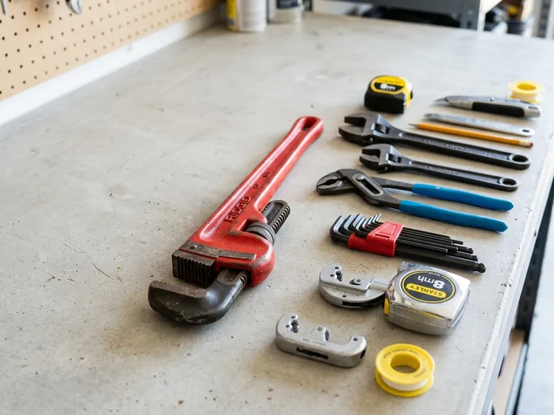 Professional plumbers in Kirbyville, TX equipped with top-tier tools for residential and commercial plumbing services.